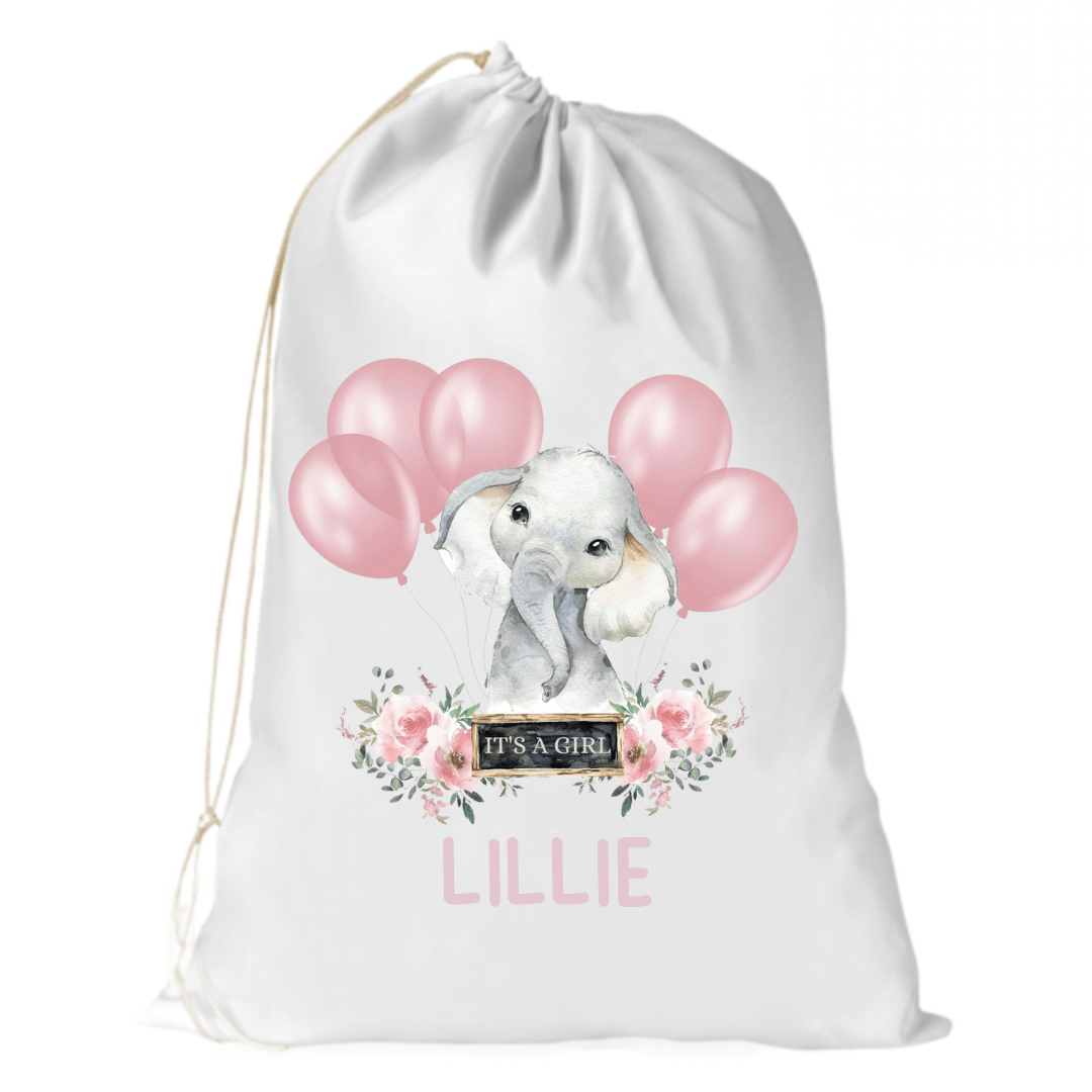 New Baby Girl Sack - Cute as a Button by Laura