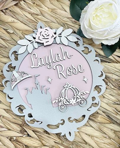 Once Upon A Time Plaque - Cute as a Button by Laura