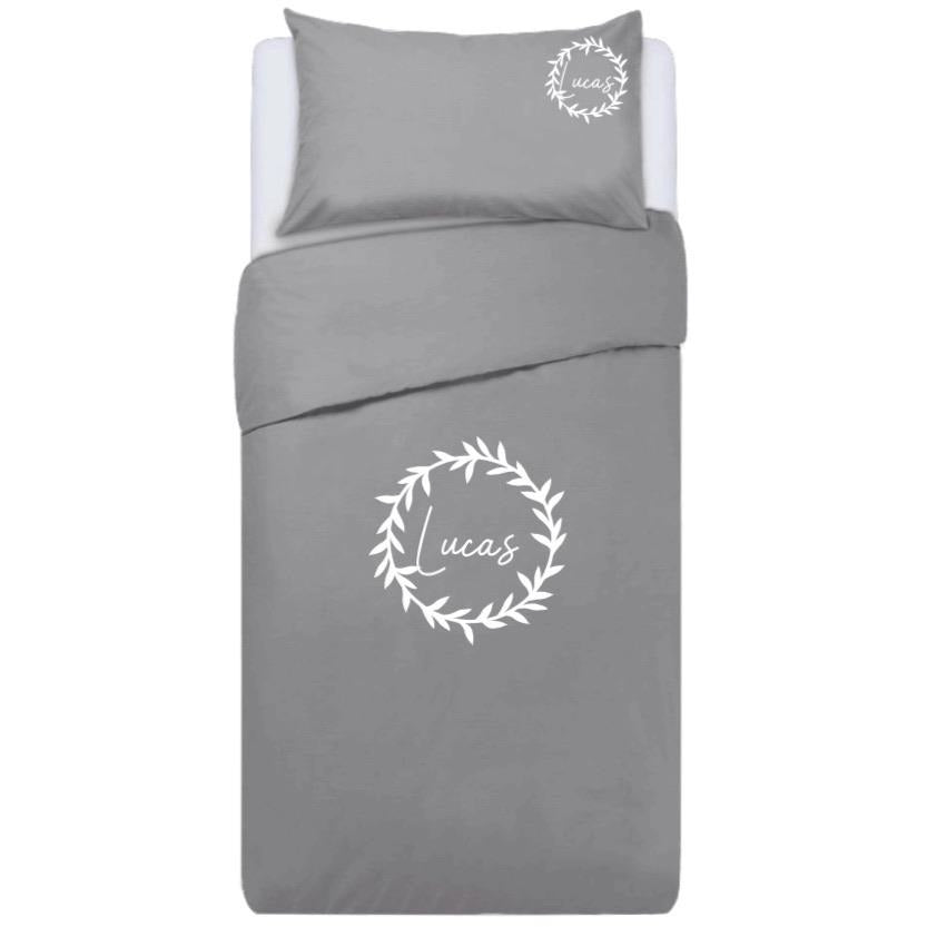 Personalised Bedding Single - Cute as a Button by Laura