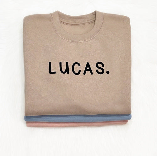 Personalised Sweater - Cute as a Button by Laura