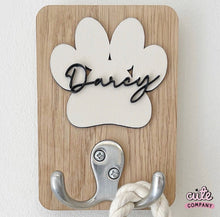 Load image into Gallery viewer, Pet Lead Hanger - Cute as a Button by Laura
