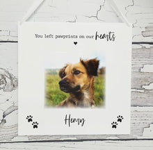 Load image into Gallery viewer, Pet Photo Plaque - Cute as a Button by Laura
