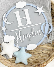Load image into Gallery viewer, Up, up and away Plaque - Cute as a Button by Laura
