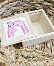 Load image into Gallery viewer, Wooden Keepsake Box - Cute as a Button by Laura
