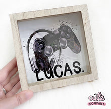 Load image into Gallery viewer, Wooden Money Box (All Designs) - Cute as a Button by Laura
