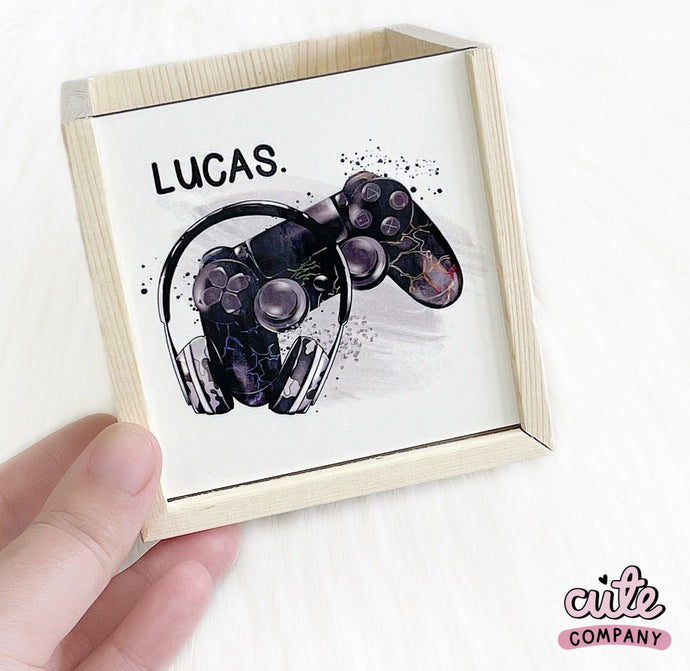 Wooden Pencil Pot (Other Designs Available) - Cute as a Button by Laura